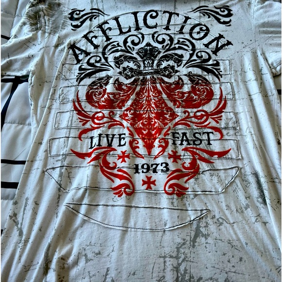 Xl men’s affliction T-shirt - Picture 1 of 3